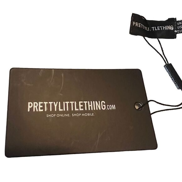 NWT! PrettyLittleThing white me she ruched body suit - Picture 6 of 15